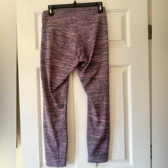 Lululemon high times leggings, size 8, pink and purple - Picture 5 of 7